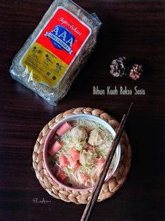 Foto resep Bihun Kuah Bakso Sosis