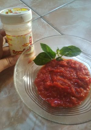 Foto resep Sambal ala ala bi yayah, sambal zaman now #5resepterbaruku