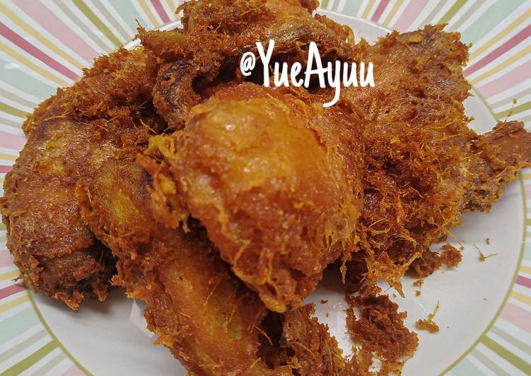 Resep Ayam Goreng ala Rumah Makan Padang, Praktis