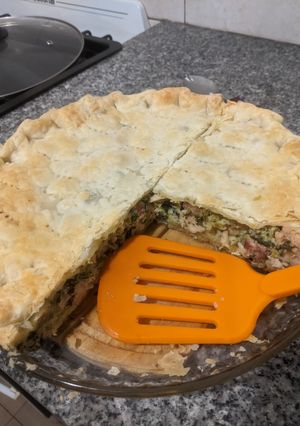 Una foto de Tarta de pollo v2