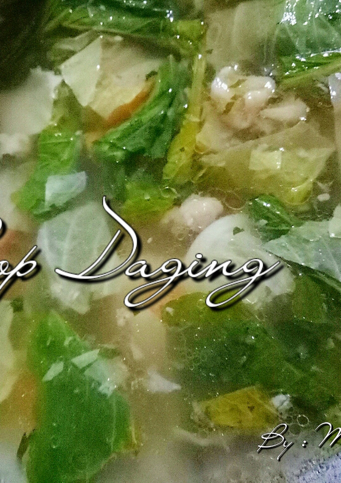 Foto resep Soup Daging