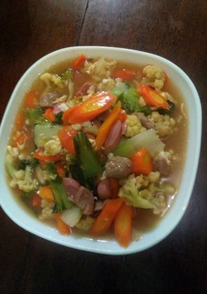 Foto resep Capjay Putih Ajiib