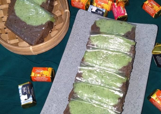 Anti Ribet, Buat Bolu Kukus Putih telur Coklat Greentea (frozen) Farah Quinn
