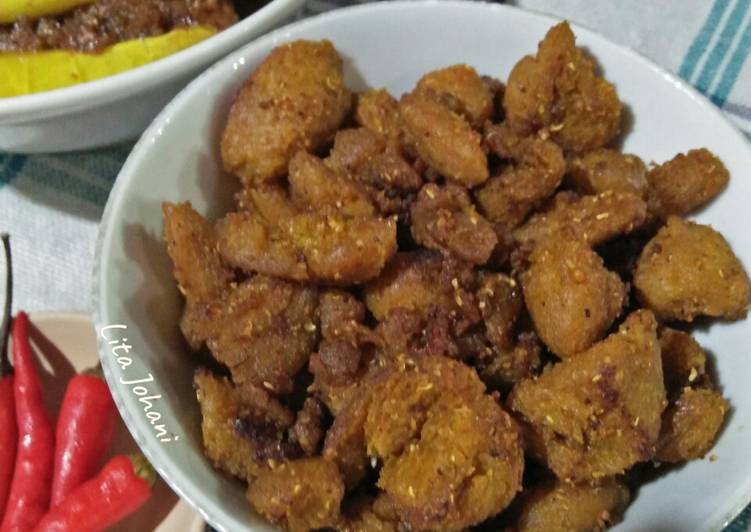 Resep Proteina Goreng Kunyit, Enak Banget