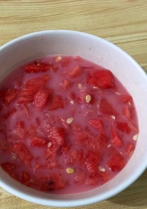 Foto resep Es Semangka