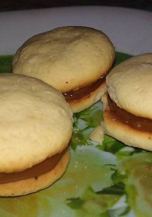 Una foto de Alfajores de maicena