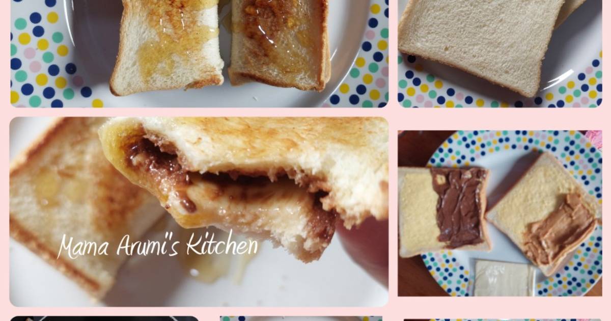 Resep Roti Bakar Teflon Aneka Rasa Oleh Mama Arumis Kitchen Cookpad