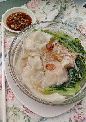 Foto resep Wonton soup/ Pangsit kuah
