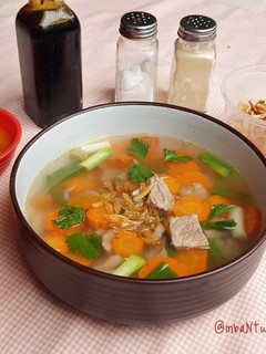 Foto resep Sop Daging Kuah Bening (simpel, bumbu cemplung)