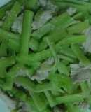 Mướp đắng xào thịt nạc