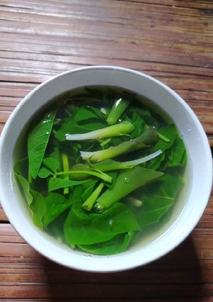 Foto resep Bening cemplung Kangkung & daun kencur