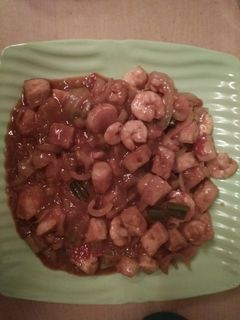 Foto resep Udang tahu saos padang