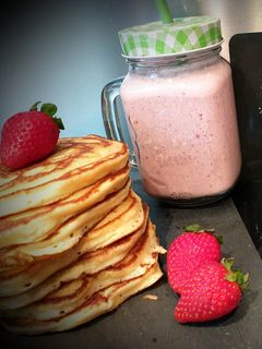 Une photo de Fluffy pancakes