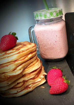 Une photo de Fluffy pancakes