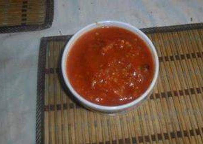 Hot Red Chilli Sauce