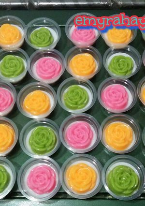 Foto resep Puding mawar kaca