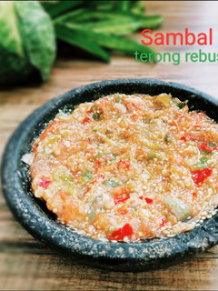 Foto resep SAMBAL terong rebus