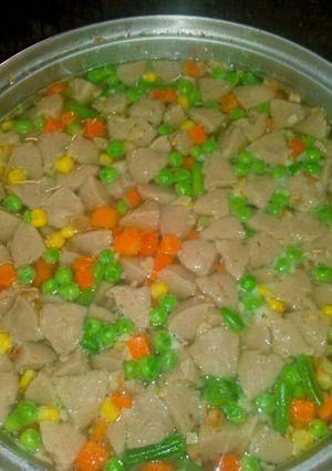 Foto resep Sup bakso #BikinRamadanBerkesan