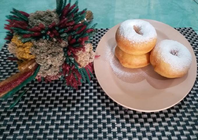 Resep Donat labu kuning Anti Gagal