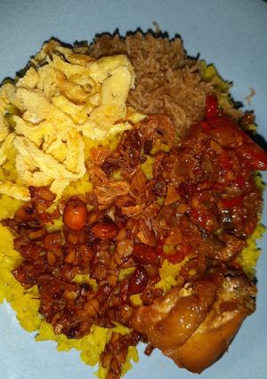 Foto resep Nasi Kuning Pulen #magiccom #fibercreme