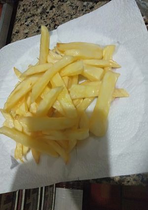 صورة لوصفة بطاطس محمرة