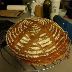 A picture of Retarded Spelt Bread (with special kneads).