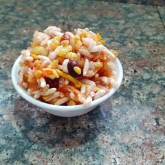 A picture of My version of Bhel puri.