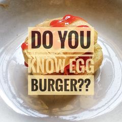 A picture of Egg burger.
