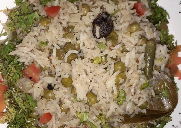 How to Make Favorite Green peas pulao