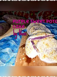 Foto resep Purple Sweet Potato Cake