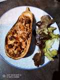 Aubergine farcie à la chipo
