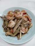 Tôm xào nấm