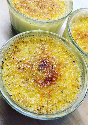 Une photo de Crème brûlée vanille