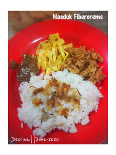 Foto resep Nasi Uduk Fiber Creme Magic Com