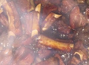 Una foto de Costillas a coca cola