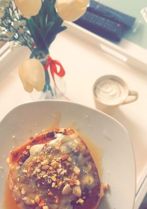 صورة لوصفة ألذ سينابون ذقته 😋