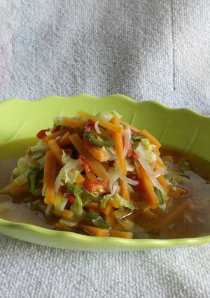 Foto resep Tumis Wortel dan Sawi Putih