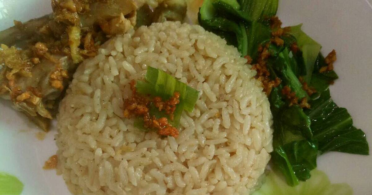 Resep Nasi hainam ayam kampung oleh Ellen Sukses - Cookpad