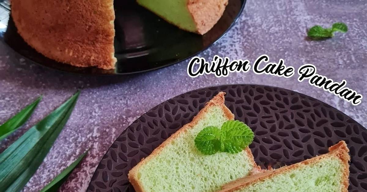 Resep Chiffon Cake Pandan Oleh Yuna Cookpad