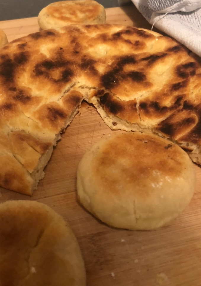 Una foto de Pan casero sin horno!!