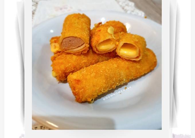 Resep Roti Goreng Corn Dog Tanpa Tusuk Sate Oleh Ira Frappuchino Cookpad