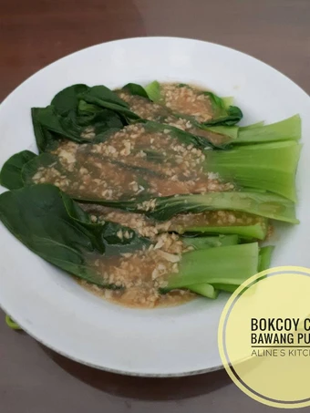 Recipe Bokcoy cah Bawang Putih the  Makes Drooling Can spoil the tongue