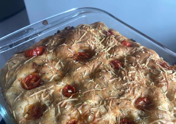 Focaccia Receta de Florencia- Cookpad