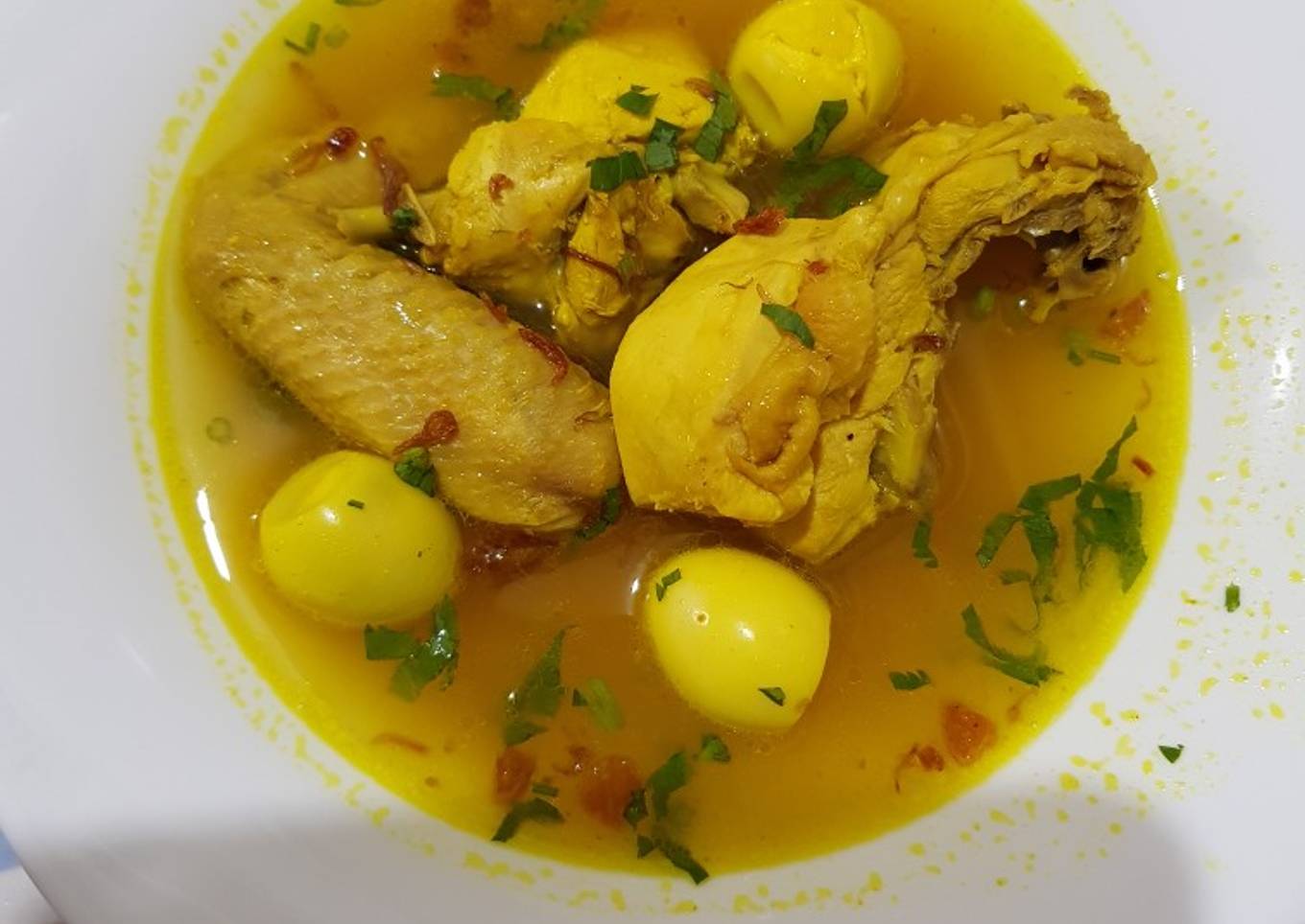 Soto Ayam seadanya