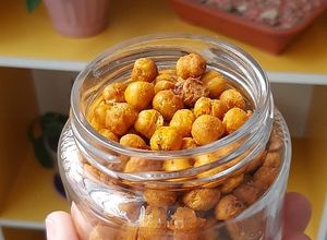 Foto de Snack de grão de bico na Air Fryer