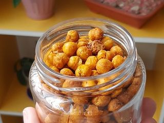 Snack de grão de bico na Air Fryer
