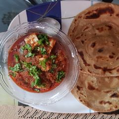 A picture of Paneer Masala.