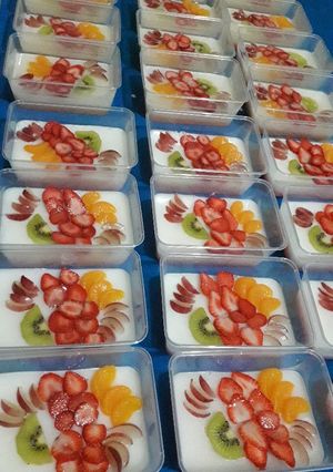 Foto resep Puding Buah