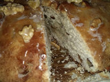 Pan dulce de frutos secos con harina con levadura pureza
