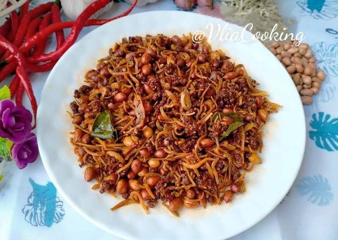 Resep Sambal Teri Kacang Lauk Sederhana Tapi Enak Dan Bikin Nambah Nas